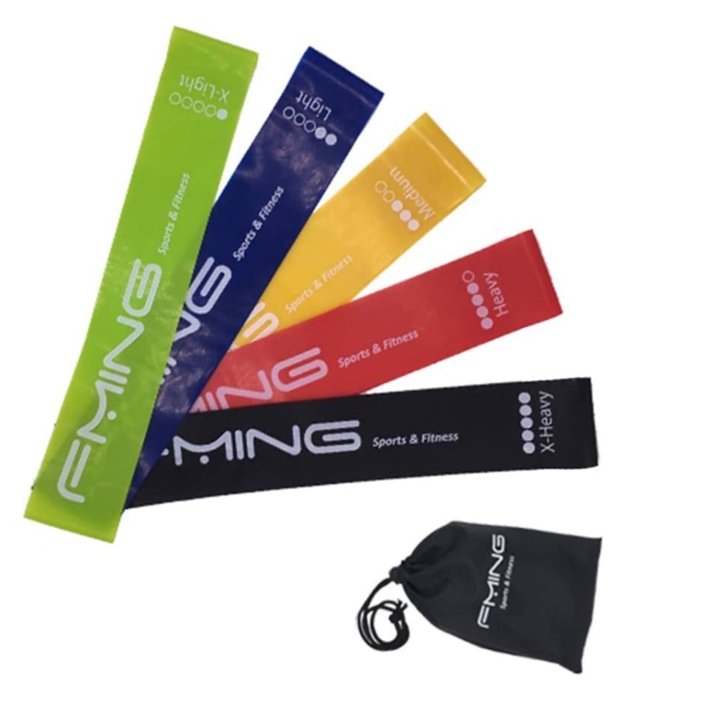 Resistance Loop Exercise Bands for Training, Yoga, Pilates, Stretch, or Rehab